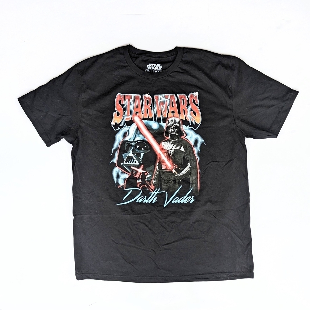 Star Wars Black Graphic Darth Vader Short Sleeve Tee